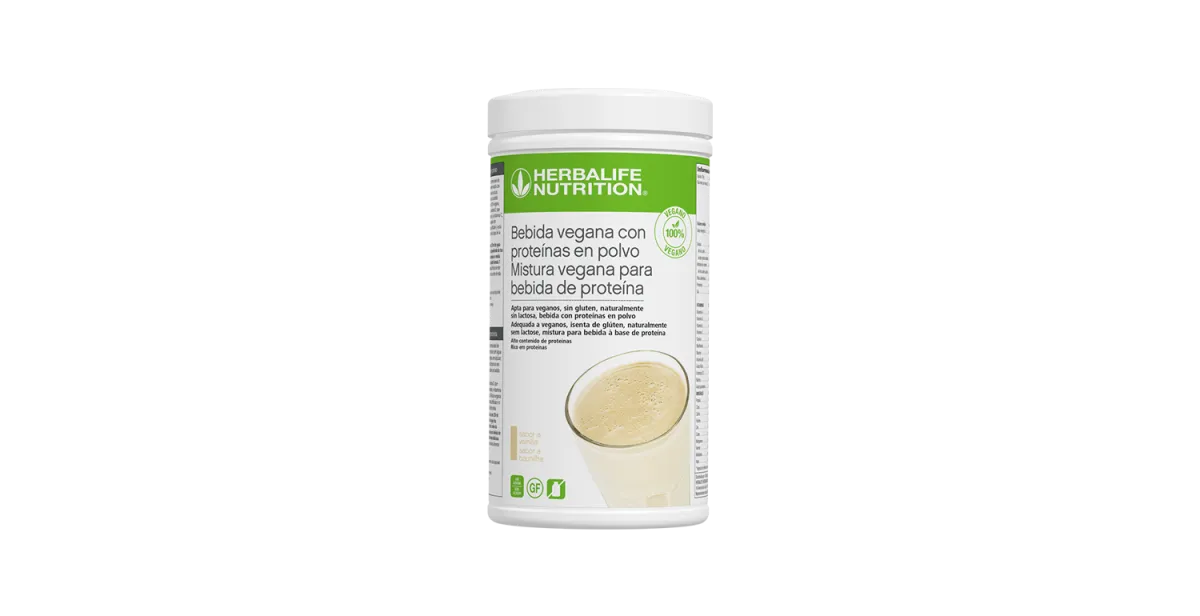 Bebida vegana con proteínas en polvo Vainilla 560 g