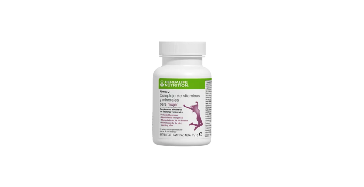 Fórmula 2 Vitaminas y minerales Mujer