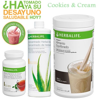 Comprar Desayuno Saludable Herbalife Cookies