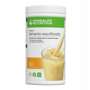 Batido Herbalife de Platano Formula 1